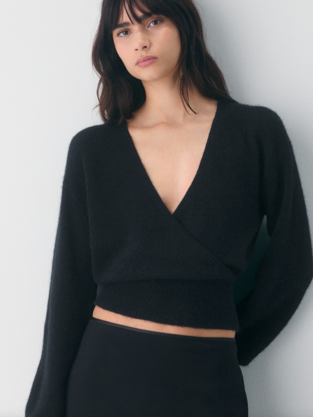 Wilfred Wool-Blend SoftSpoke™ Dear Wrap Sweater